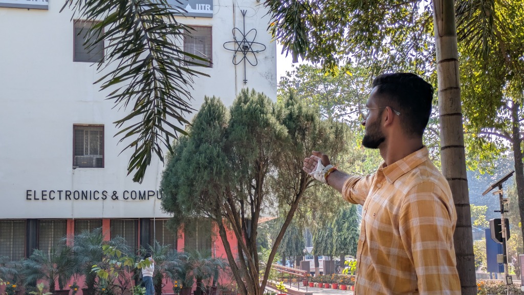 Utkarsh Awasthi at campus